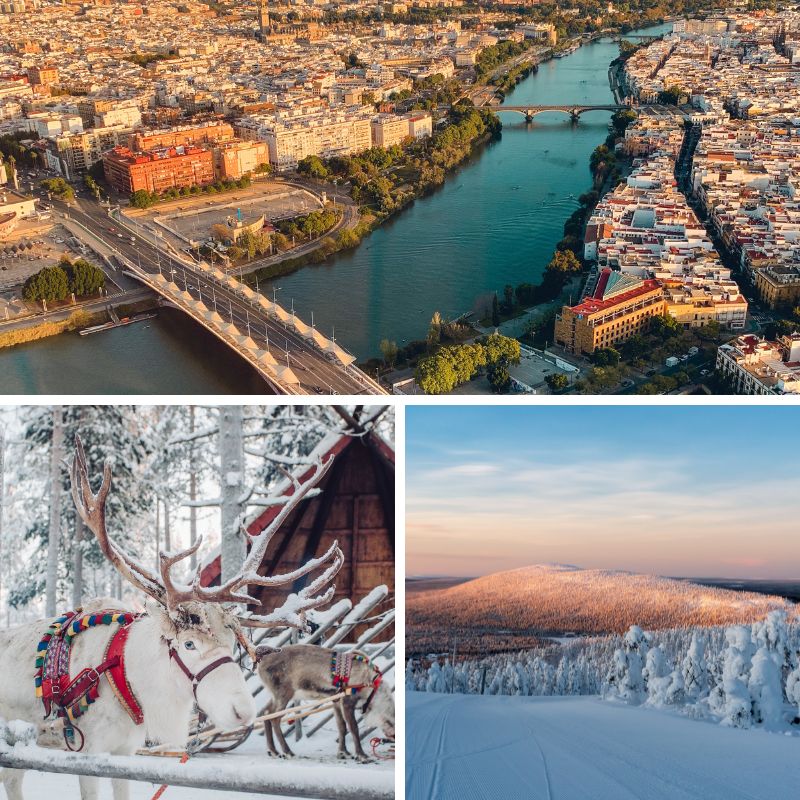 AUA Flugziele Winter