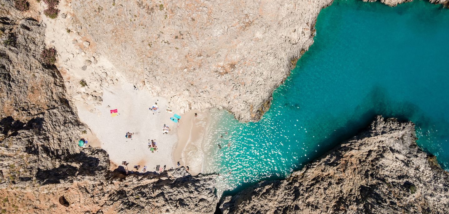 4 Orte auf Kreta, die aussehen wie in der Karibik