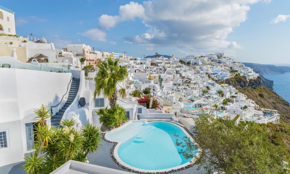 Santorin Partyinsel Griechenland