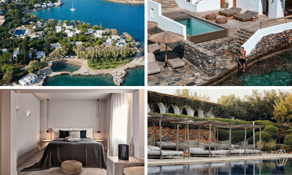 Minos Beach art hotel Privatpool Hotel