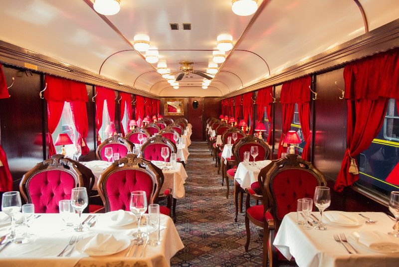 Kuoni Salonzug Silvester mit Galaabend