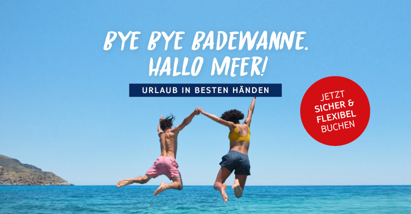 Bye Bye Badewanne. Hallo Meer!
