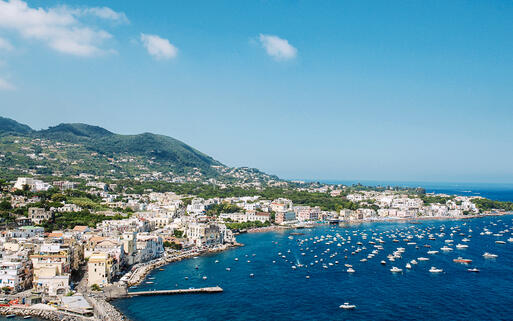 © Natalia Barsukova / shutterstock.com Blick auf die Küste der Insel Ischia, Italien © Natalia Barsukova / shutterstock.com