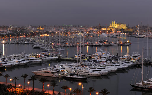 Abendansicht über die Bucht von Palma, nahe Playa de Palma © Ppictures / shutterstock.com