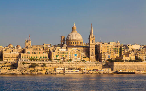Die Hauptstadt Valetta in der Nachmittagssonne © INTERPIXELS