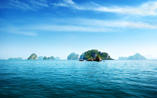 © lakov Kalinin / Shutterstock.com Die Inseln in der Andaman See, Thailand © lakov Kalinin / Shutterstock.com